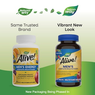 Foto 2 | Foto 2 | ¡multivitamínico Nature's Way Alive! Men's Complete 130 Comprimidos - Venta Internacional.