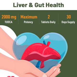 Foto 4 | Foto 4 | Suplemento Canarata Tudca Liver, Tabletas De 2000 Mg, Suministro Para 30 Días - Venta Internacional.