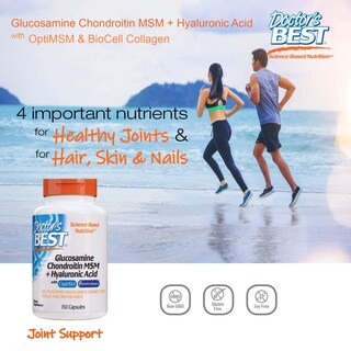 Foto 2 | Foto 2 | Supplement Doctor's Best, Glucosamina, Condroitina, Msm Y Ácido Hialurónico, 150 Cápsulas - Venta Internacional.