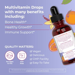 Foto 3 | Foto 3 | Multivitamínico Para Niños Pequeños Maryruth's Organic En Gotas Líquidas De 60 Ml - Venta Internacional.