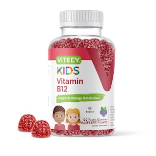 Foto 1 | Foto 1 | Gomitas De Vitamina B12 Viteey 1000 Mcg Para Apoyar El Metabolismo De Los Niños - Venta Internacional.
