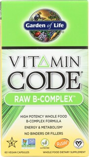 Foto 1 | Foto 1 | Suplemento Garden Of Life Raw B Complex Vitamin Code 60 Cápsulas - Venta Internacional.