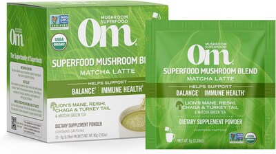 Foto 1 | Foto 1 | Suplemento Om, Superalimento, Mezcla De Matcha Y Café Con Leche, 10 X 10 G - Venta Internacional.
