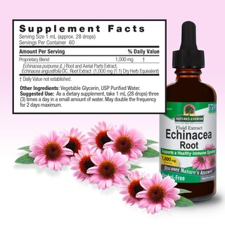 Foto 3 | Foto 3 | Suplemento De Extracto De Equinácea De Nature's Answer, 60 Ml - Venta Internacional.