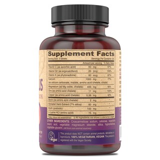 Foto 3 | Foto 3 | Suplemento Deva Vegan Cal Mag Plus Con Calcio Y Magnesio 90 Comprimidos - Venta Internacional.