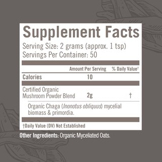 Foto 4 | Foto 4 | Suplemento Om Mushroom Superfood Chaga En Polvo 100 G - Venta Internacional.