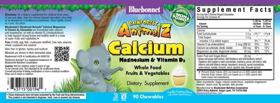 Foto 2 | Foto 2 | Suplemento Bluebonnet Super Earth Rainforest Animalz 90 Masticables - Venta Internacional.