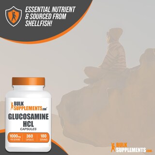Foto 3 | Foto 3 | Supplement Bulksupplements.com Glucosamina Hcl 1000 Mg 360 Cápsulas - Venta Internacional.