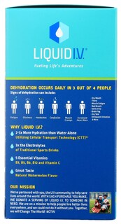 Foto 5 | Foto 5 | Suplementos Liquid I.v. Hydration Sandía, 167 Ml, 10 Unidades - Venta Internacional.
