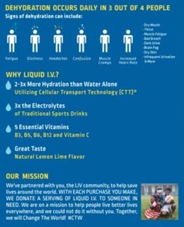 Foto 4 | Foto 4 | Suplementos Liquid I.v. Hydration Lmn Lime, 167 Ml, 10 Unidades - Venta Internacional.