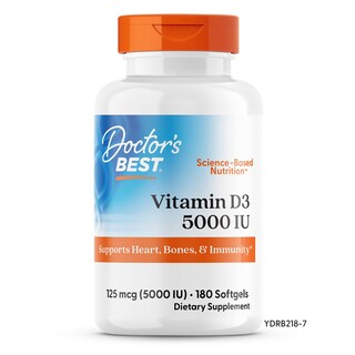 Foto 1 | Foto 1 | Suplemento Doctor's Best De Vitamina D3 De 5000 Ui Para El Sistema Inmunitario Y Los Huesos - Venta Internacional.