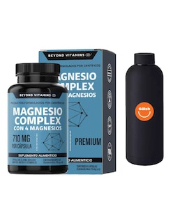Foto 1 | Foto 1 | Magnesio Complex 180 Cápsulas + Termo Güish Gratis
