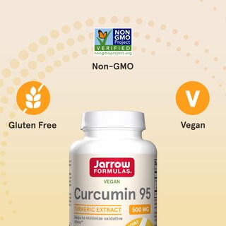 Foto 5 | Foto 5 | Suplemento Jarrow Formulas Curcumin 95 500 Mg 120 Cápsulas - Venta Internacional.