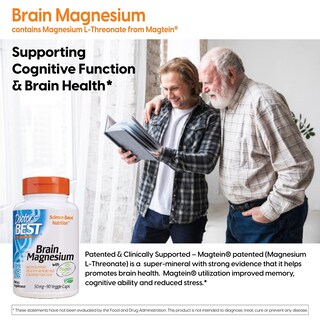 Foto 2 | Foto 2 | Suplemento Doctor's Best Brain Magnesio 90 Cápsulas - Venta Internacional.