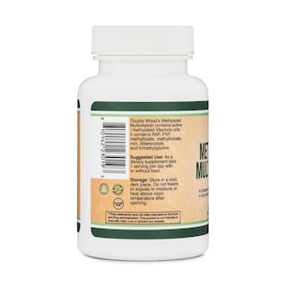Foto 3 | Foto 3 | Suplemento Multivitamínico Metilado Double Wood 120 Cápsulas - Venta Internacional.
