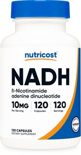 Foto 1 | Foto 1 | Suplemento Nutricost Nadh 10 Mg 120 Cápsulas B-nicotinamida - Venta Internacional.