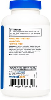 Foto 4 | Foto 4 | Suplemento Nutricost De N-acetil L-cisteína (nac) 1000 Mg 120 Comprimidos - Venta Internacional.