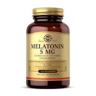 Foto 1 | Foto 1 | Suplemento Solgar Melatonina 5 Mg 120 Pepitas Veganas Kosher - Venta Internacional.