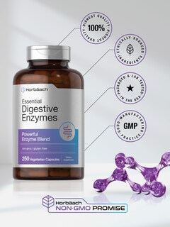 Foto 6 | Foto 6 | Suplemento Horbäach Essential Digestive Enzymes 250 Cápsulas - Venta Internacional.
