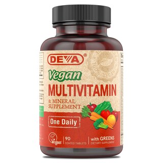 Foto 1 | Foto 1 | Suplemento Multivitamínico Y Mineral Vegano Deva 90 Comprimidos - Venta Internacional.