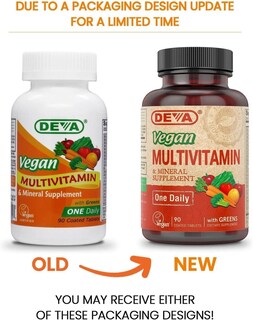 Foto 2 | Foto 2 | Suplemento Multivitamínico Y Mineral Vegano Deva 90 Comprimidos - Venta Internacional.