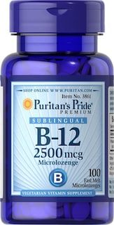 Foto 1 | Foto 1 | Vitamina B-12 Sublingual Puritan's Pride 2500 Mcg 100 Comprimidos - Venta Internacional.