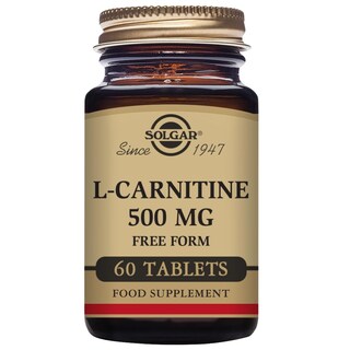 Foto 1 | Foto 1 | Suplemento Solgar L-carnitina 500 Mg 60 Comprimidos Veganos Sin Ogm - Venta Internacional.