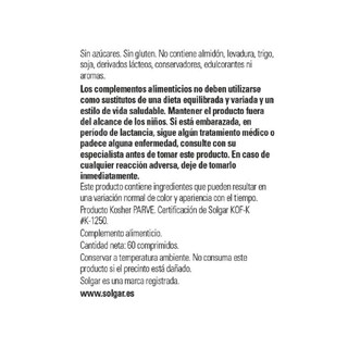 Foto 3 | Foto 3 | Suplemento Solgar L-carnitina 500 Mg 60 Comprimidos Veganos Sin Ogm - Venta Internacional.