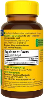 Foto 6 | Foto 6 | Suplemento Nature Made De Vitamina D3, 1000 Ui, Líquido, 100 Ml, 2 - Venta Internacional.