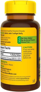 Foto 7 | Foto 7 | Suplemento Nature Made De Vitamina D3, 1000 Ui, Líquido, 100 Ml, 2 - Venta Internacional.