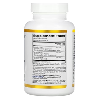 Foto 2 | Foto 2 | Suplemento De Extracto De Boswellia De California Gold Nutrition 500 Mg - Venta Internacional.