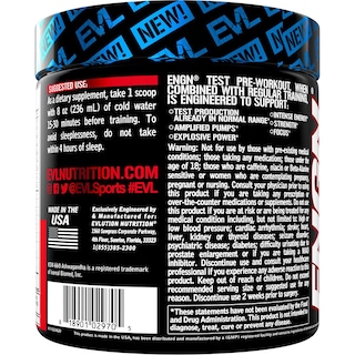 Foto 3 | Foto 3 | Polvo Evlution Nutrition Engn Test Para Antes Del Entrenamiento, 30 Porciones - Venta Internacional.