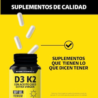 Foto 4 | Foto 4 | Suplemento Alimenticio Beyond Vitamins Omega 3 (dha Y Epa), Omega 9 Ácido Alfa Linoléico Y Omega 6 180 Cápsulas