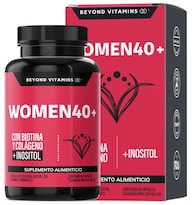 Suplemento Alimenticio Beyond Vitamins Women 40+ Biotina Colageno Inositol 60 Cápsulas