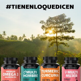 Foto 5 | Foto 5 | Suplemento Alimenticio Beyond Vitamins Omega 3 Salmon Oil Aceite De Pescado Acido 60 Cápsulas