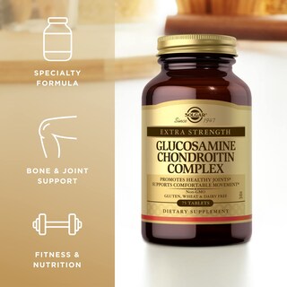 Foto 4 | Foto 4 | Suplemento Solgar Extra Strength, Glucosamina Y Condroitina, 75 Tabletas - Venta Internacional.