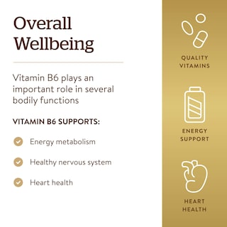 Foto 4 | Foto 4 | Suplemento Solgar De Vitamina B6 25 Mg 100 Comprimidos - Venta Internacional.