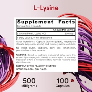 Foto 6 | Foto 6 | Suplemento Jarrow Formulas L-lisina 500 Mg 100 Cápsulas - Venta Internacional.