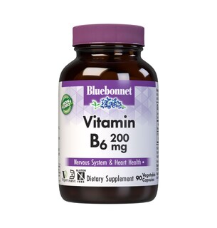 Foto 1 | Foto 1 | Suplemento Bluebonnet Nutrition De Vitamina B6 200 Mg 90 Cápsulas - Venta Internacional.