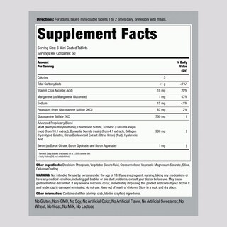 Foto 2 | Foto 2 | Suplemento Piping Rock, Glucosamina, Condroitina, Msm, 300 Tabletas - Venta Internacional.