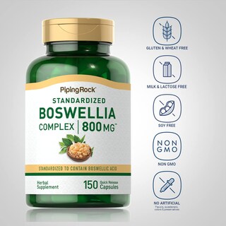 Foto 3 | Foto 3 | Suplemento De Extracto De Boswellia Serrata De Piping Rock 800 Mg 150 Cápsulas - Venta Internacional.