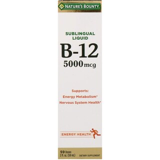Foto 1 | Foto 1 | Suplemento Nature's Bounty Super Strength B-12 5000 Mcg 60 Ml - Venta Internacional.