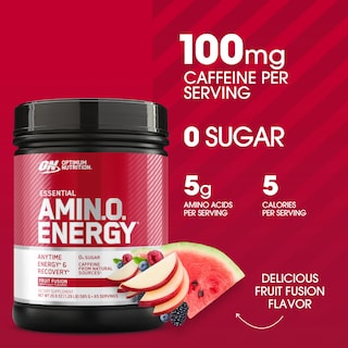 Foto 2 | Foto 2 | Suplemento Optimum Nutrition Amino Energy Fruit Fusion 65 Porciones - Venta Internacional.