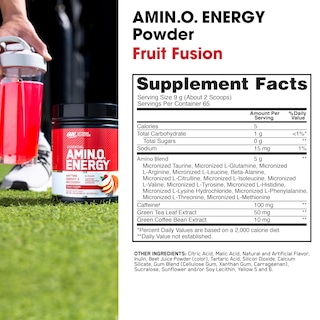 Foto 3 | Foto 3 | Suplemento Optimum Nutrition Amino Energy Fruit Fusion 65 Porciones - Venta Internacional.