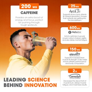 Foto 2 | Foto 2 | Polvo Para Antes Del Entrenamiento, Genius Brand Genius Energized, 20 Dosis - Venta Internacional.