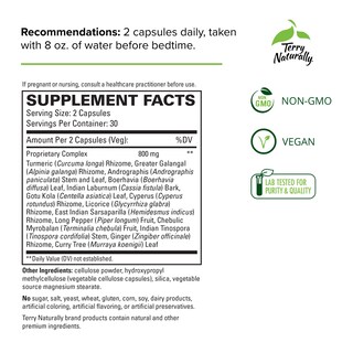 Foto 2 | Foto 2 | Suplemento Terry Naturally Ayurvedic Digestive 60 Cápsulas - Venta Internacional.