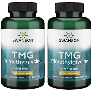 Foto 1 | Foto 1 | Suplemento Swanson Tmg De Trimetilglicina 500 Mg (90 Cápsulas X 2) - Venta Internacional.