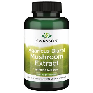 Foto 1 | Foto 1 | Suplemento De Extracto De Hongo Swanson Agaricus Blazei 500 Mg - Venta Internacional.