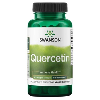 Foto 1 | Foto 1 | Suplemento Swanson De Quercetina De Alta Potencia, 60 Cápsulas Vegetarianas - Venta Internacional.