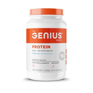 Foto 1 | Foto 1 | Protein Powder Genius Vanilla Dual Protein Blend, 1,1 Libras - Venta Internacional.